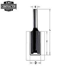 Cерия 912. Фрезы пазовые удлиненные CONTRACTOR