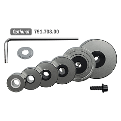 Серия 660.Фрезы обгонные четвертные со сменными ножами Z2