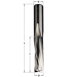 Фреза спиральная нижний рез HWM Z3 S=12 D=12x35x83 LH