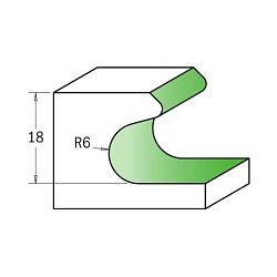Фрезы алмазные для интегрированных ручек фасадов MEGAPOLUS