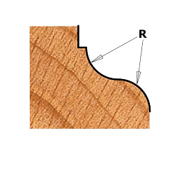 Серия 941. Фрезы калёвочные римский профиль  CONTRACTOR