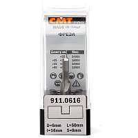 Серия 911. Фрезы пазовые прямые (короткая серия) PRO