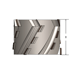 Фрезы прифуговочные 30° PCD MEGAPOLUS