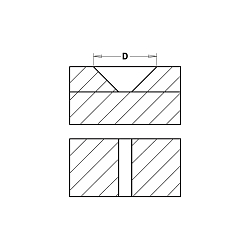 Серия 521. Зенкеры 90° с цилиндрическим хвостовиком HWM Z3