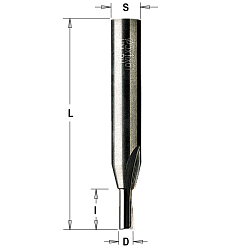 Фреза пазовая HWM Z2+1 S=8 D=7x20x55 RH