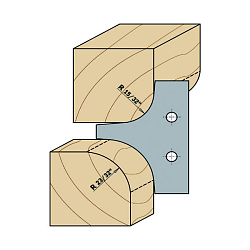 Серия 694.004. Фрезы мультирадиусные
