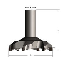 Фрезы алмазные для выравнивания поверхности MEGAPOLUS