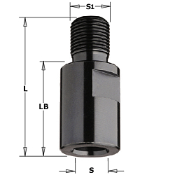 Держатель S=M10-M10 LB=25