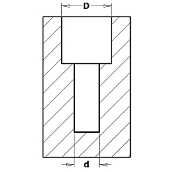 Серия 515.4-5-6. Зенкеры 90° с цилиндрическими хвостовиками