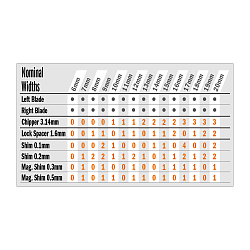 Серия 230.312. Дисковые пилы пазовые регулируемые "Locked Dado Pro Set" 203 мм