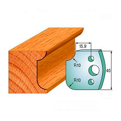 Комплект ножей профильных SP -- 40x4 мм -- (2 шт.) для фрезерных головок серий CMT 692 и 693 (690.175)