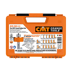 Серия 935.503. Набор из четвертной концевой фрезы и комплекта колец