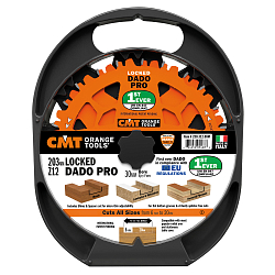 Серия 230.312. Дисковые пилы пазовые регулируемые "Locked Dado Pro Set" 203 мм