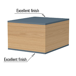 Серия 190. Фрезы спиральные двунаправленный рез с покрытием DLCS