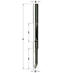 Фреза прорезная с направляющей HWM Z1+1 S=6 D=6x18+18x70 RH