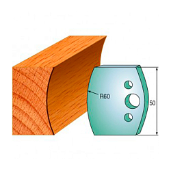 Комплект ножей профильных SP -- 50x4 мм -- (2 шт.) для фрезерных головок серий CMT 692 и 693 (690.574)