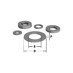 Серия 541.5. Шайбы проставочные