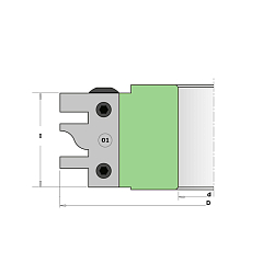 Фрезы для мебельной обвязки со сменными НМ пластинами MEGAPOLUS