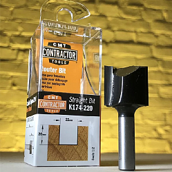 Серия 174. Фрезы пазовые с торцевым зубом CONTRACTOR