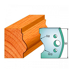 Комплект ножей профильных SP -- 50x4 мм -- (2 шт.) для фрезерных головок серий CMT 692 и 693 (690.510)