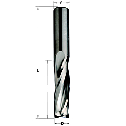 Фреза спиральная верхний рез HWM Z3 S=10 D=10x42x90 RH