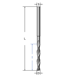 5260204030mg ФРЕЗА ТВЕРДОСПЛАВНАЯ D=4x30 30° Z2 L=75