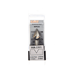 Серия 958. Фрезы пазовые гравировальные (V-образный паз 60*) PRO