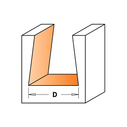 Серия 918. Фрезы "Ласточкин хвост"