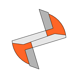 Серия 912. Фрезы пазовые прямые (длинная серия) PRO