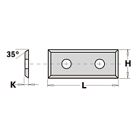 Ножи стандартные HWM 4-х сторонние  