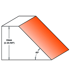 Серия 694.002. Фрезы фасочные 45°