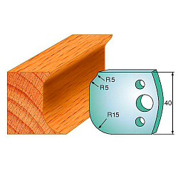 Комплект ножей профильных SP -- 40x4 мм -- (2 шт.) для фрезерных головок серий CMT 692 и 693 (690.060)