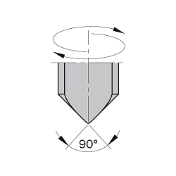 Серия 382. Свёрла для глухих отверстий, двунаправленный рез, HWM Xtreme