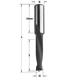 4,76x35x70 S=10x30 HW Z2 V2 сверло присадочное для глухих отверстий RH