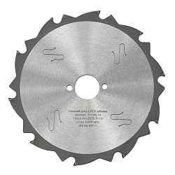 Диск пильный с PCD напайками D=190x30x2.4/1.6  Z=10  a=10°