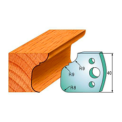 Комплект ножей профильных SP -- 40x4 мм -- (2 шт.) для фрезерных головок серий CMT 692 и 693 (690.068)