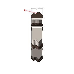 Фрезы для снятия свесов HM MEGAPOLUS