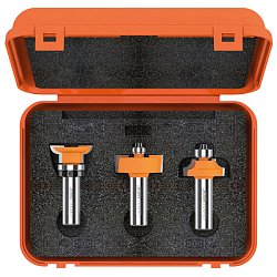 Серия 900.025. Набор концевых фрез (3 шт.) для изготовления переплёта дверок