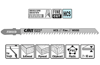Пилки лобзиковые по древесине, фанере, ламинату, OSB