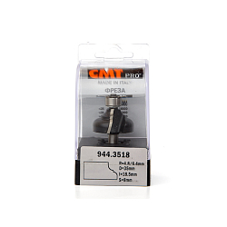 Серия 944. Фрезы калёвочные S-образный классический профиль с нижним подшипником PRO