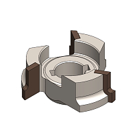 Фрезы для снятия свесов HM MEGAPOLUS