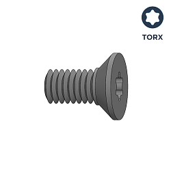 Винт M4x0.5х3,2 D=6x1.1 b=2 Torx