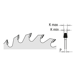 Алмазные подрезные дисковые пилы конусные MEGAPOLUS