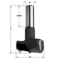 Серия 317. Свёрла чашечные HW S=10 L=57,5