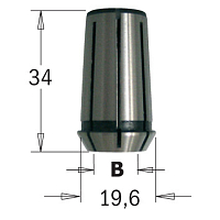 Серия 796. Цанги для фрезера Festool, Makita, DeWalt, Freud, Felisatti, Fein, Metabo, Mafell, Casals Серия 796. Цанги для фрезера Festool, Makita, DeWalt, Freud, Felisatti, Fein, Metabo, Mafell, Casals